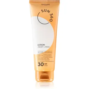 Oriflame Sun 360 sunscreen lotion for the face and body SPF 30 125 ml #253134