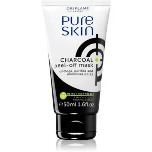 Oriflame Pure Skin peel-off face mask with activated charcoal 50 ml #218750