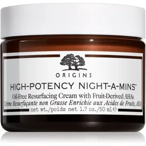 Origins High-Potency Night-A-Mins™ Oil-Free Resurfacing Gel Cream With Fruit-Derived AHAs regenerating night cream to restore skin density 50 ml