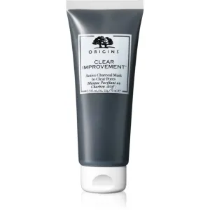 Origins Clear Improvement® Active Charcoal Mask To Clear Pores cleansing mask with activated charcoal 75 ml