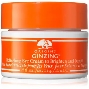 Origins GinZing™ Brightening Eye Cream brightening cream for puffy eyes and dark circles shade Cool 15 ml