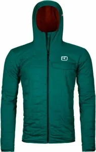 Ortovox Swisswool Piz Badus M Pacific Green M Outdoor Jacket