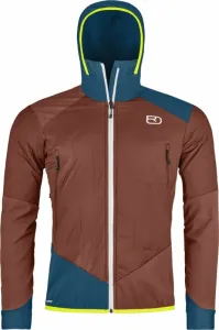Ortovox Swisswool Col Becchei Hybrid Jacket M Clay Orange L Outdoor Jacket
