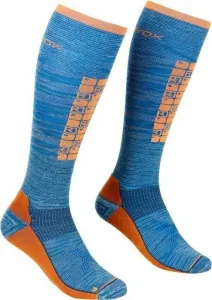 Ortovox Ski Compression Long M Safety Blue 39-41 Ski Socks