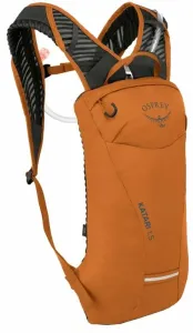 Osprey Katari Orange Sunset Cycling backpack and accessories