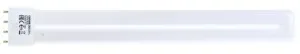 Osram 2G11 DULUX Quad Tube Shape CFL Bulb, 24 W, 3000K, Warm White Colour Tone