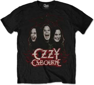 Ozzy Osbourne T-Shirt Crows & Bars Mens Black M