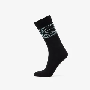 PACCBET Logo Socks Knit Black #724275