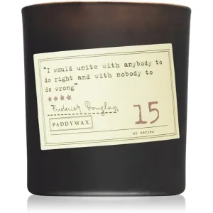 Paddywax Library Frederick Douglass scented candle 170 g