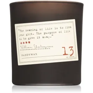 Paddywax Library William Shakespeare scented candle 184 g