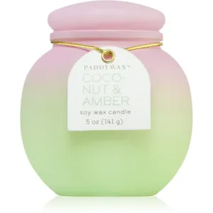 Paddywax Orb Coconut & Amber scented candle 141 g