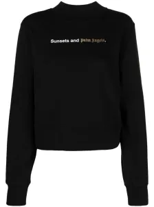 PALM ANGELS - Sunset Cotton Sweatshirt