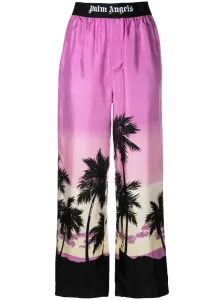 PALM ANGELS - Pink Sunset Pajama Pants
