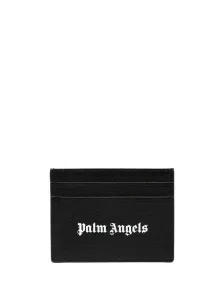PALM ANGELS - Leather Credit Card Casa