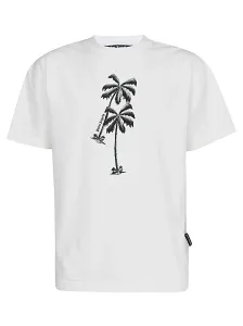 PALM ANGELS X TESSABIT - Palm Cotton T-shirt #365313