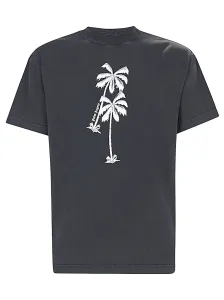 PALM ANGELS X TESSABIT - Palm Cotton T-shirt