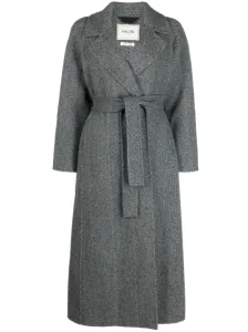 PALTO' - Paola Herringbone Wool Blend Coat #1630557