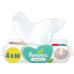 Pampers Sensitive wet wipes for kids for sensitive skin 4x80 pc