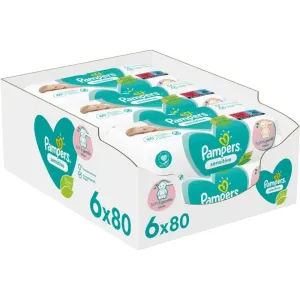 Pampers Sensitive wet wipes for kids for sensitive skin 6x80 pc