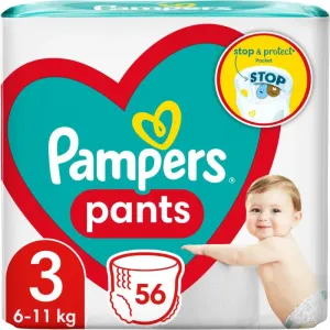 Pampers Pants Size 3 disposable nappy pants 6-11 kg 56 pc