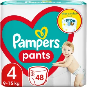 Pampers Pants Size 4 disposable nappy pants 9-15 kg 48 pc