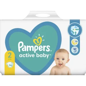 Pampers Active Baby Size 2 disposable nappies 4-8 kg 96 pc