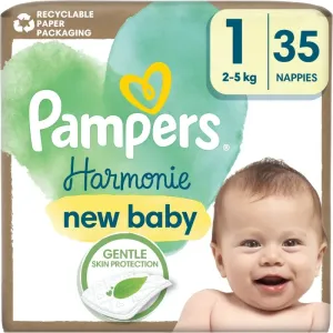 Pampers Harmonie Size 1 disposable nappies 2-5 kg 35 pc