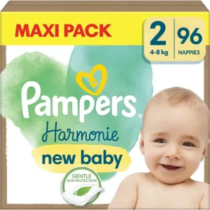 Pampers Harmonie Size 2 disposable nappies 4-8 kg 96 pc #1856534