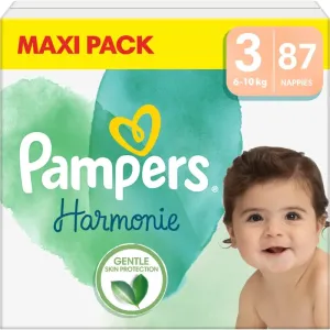 Pampers Harmonie Size 3 disposable nappies 6-10 kg 87 pc #1708861