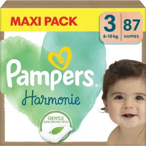 Pampers Harmonie Size 3 disposable nappies 6-10 kg 87 pc #1856533