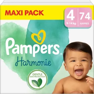 Pampers Harmonie Size 4 disposable nappies 9-14 kg 74x1 pc