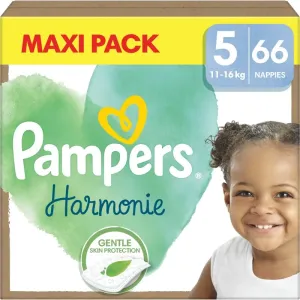 Pampers Harmonie Size 5 disposable nappies 11-16 kg 66 pc #1856531