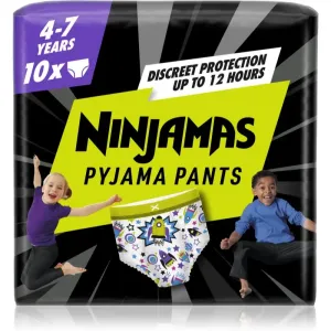 Pampers Ninjamas Pyjama Pants pyjama nappy pants 17-30 kg Spaceships 10 pc