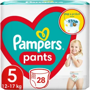 Pampers Pants Size 5 disposable nappy pants 12-17 kg 28 pc