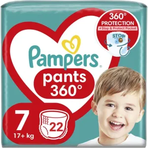 Pampers Pants Size 7 disposable nappy pants 17+ kg 22 pc