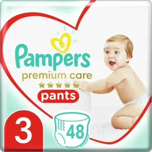 Pampers Premium Care Pants Midi Size 3 nappy covers 6-11kg 48 pc