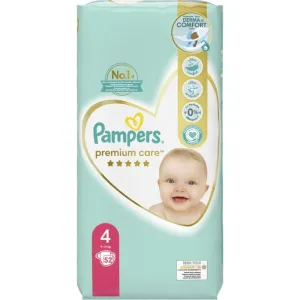 Pampers Premium Care Size 4 disposable nappies 9-14 kg 52 pc