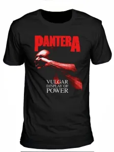 Pantera T-Shirt Unisex Vulgar Display of Power Red Unisex Black M