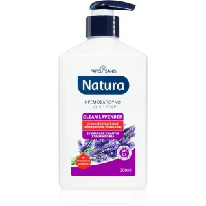 PAPOUTSANIS Natura Clean Lavender liquid soap 300 ml