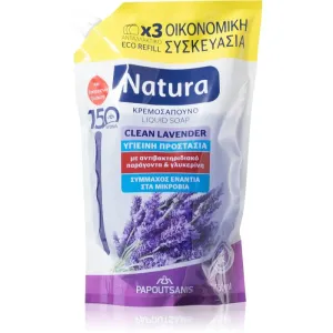 PAPOUTSANIS Natura Clean Lavender liquid soap 750 ml