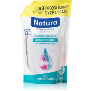 PAPOUTSANIS Natura Hyaluronic Acid moisturising shampoo refill 750 ml