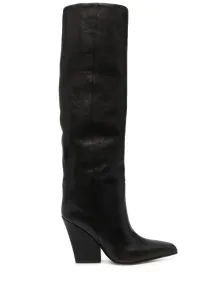 PARIS TEXAS - Leather Heel Boots #1646780