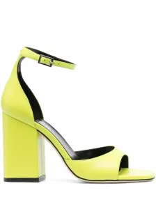 PARIS TEXAS - Fiona Leather Heel Sandals #1637519
