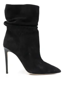 PARIS TEXAS - Suede Heel Ankle Boots #1643477