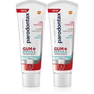 Parodontax Gum And Sens Original complex protection toothpaste for fresh breath 2x75 ml