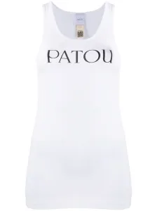PATOU - Cotton Top With Logo #1832983