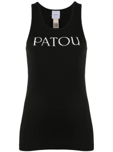 PATOU - Cotton Top With Logo #1833422