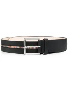 PAUL SMITH - Signature Stripe Leather Belt #1817933