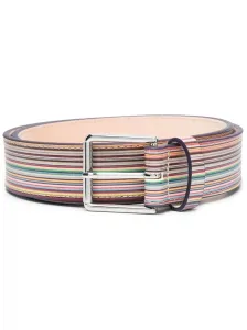 PAUL SMITH - Striped Leather Belt #1654779