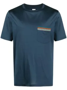 PAUL SMITH - Cotton T-shirt With Stripes #1784801